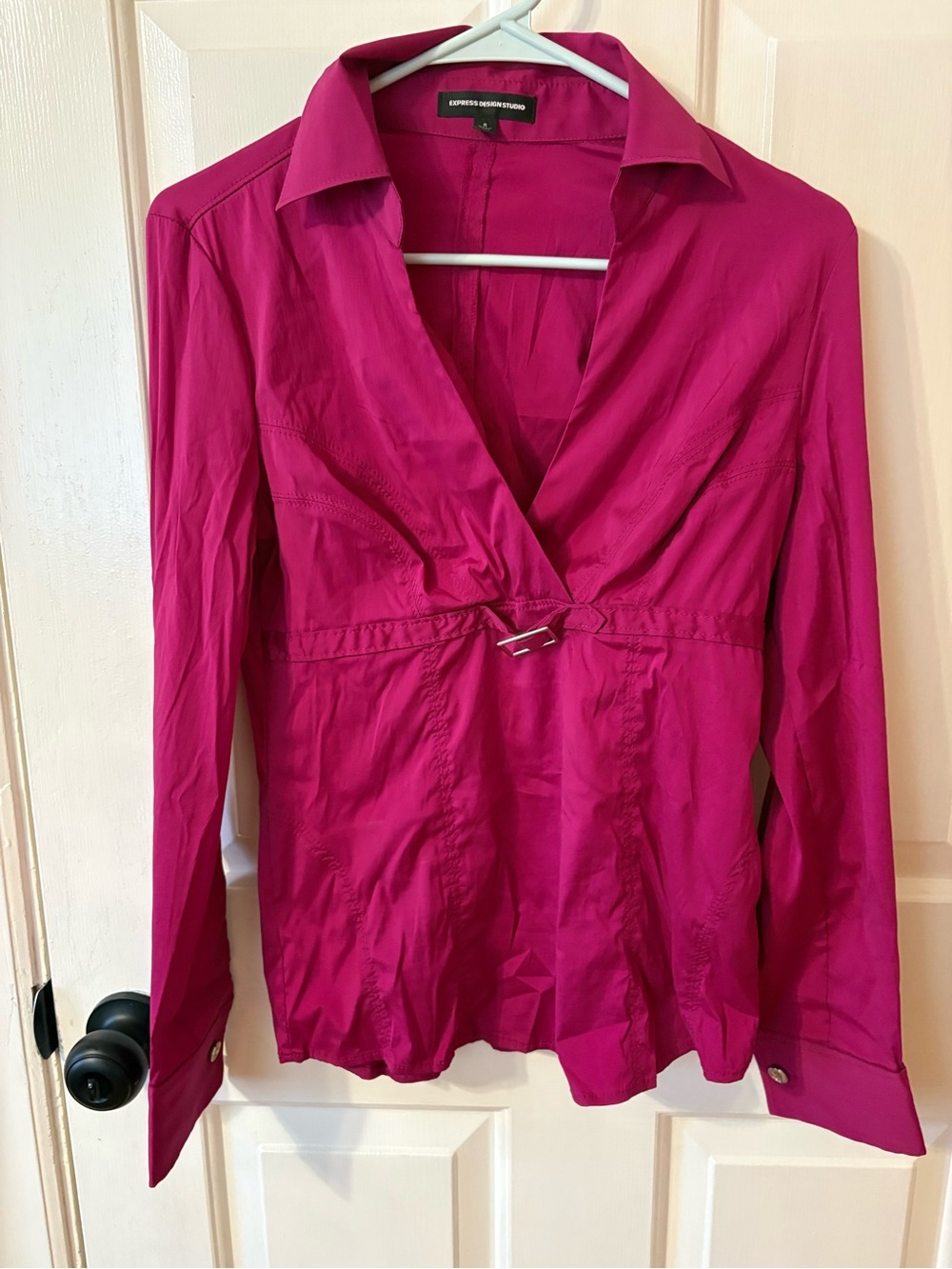 Express Design Studio V-Neck Top